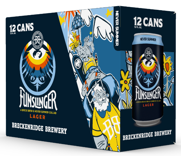 Breckenridge Unveils Funslinger Lager in Collaboration with Artist Mike Graves