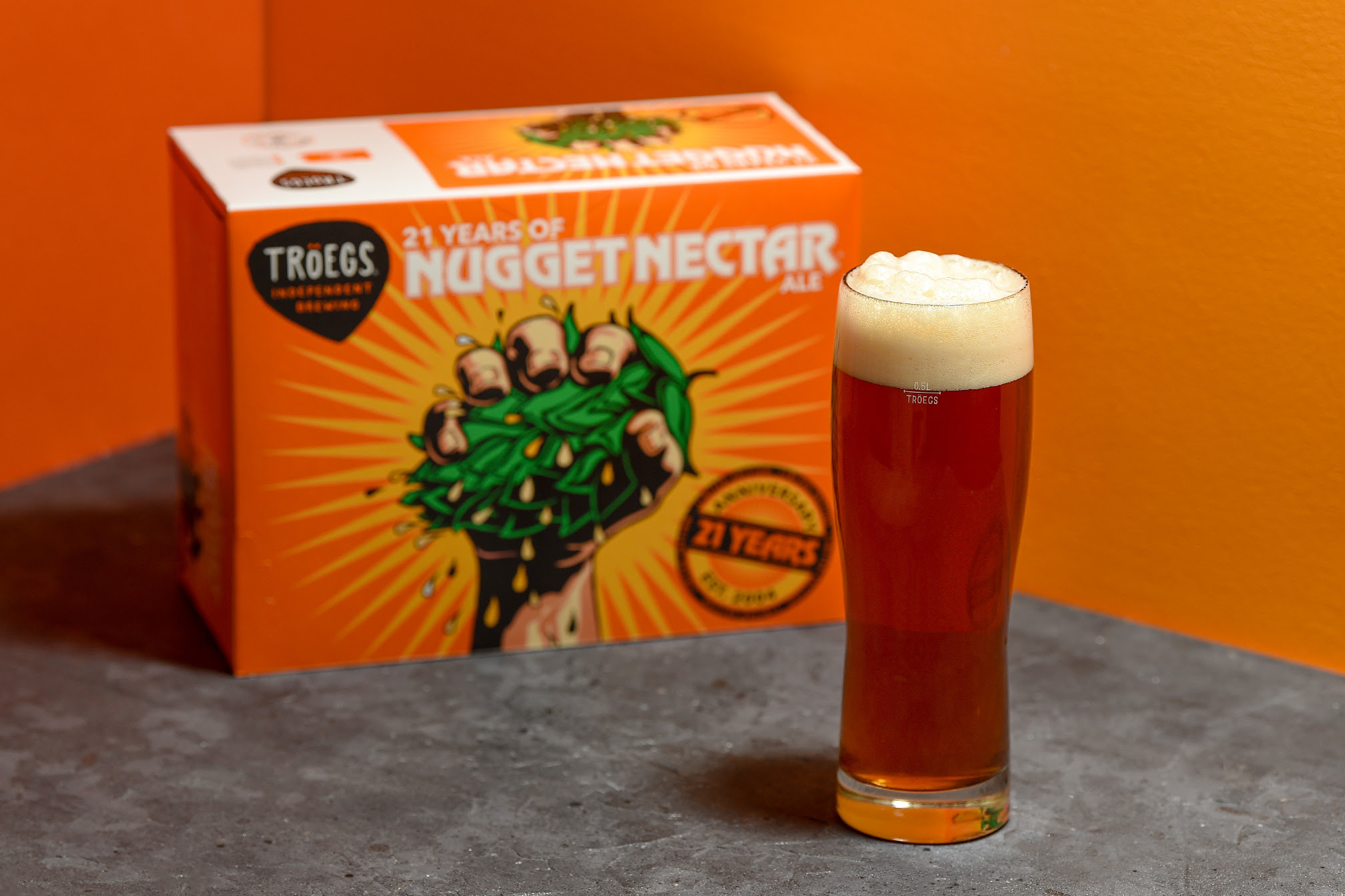 Tröegs Celebrates 21 Years of Nugget Nectar