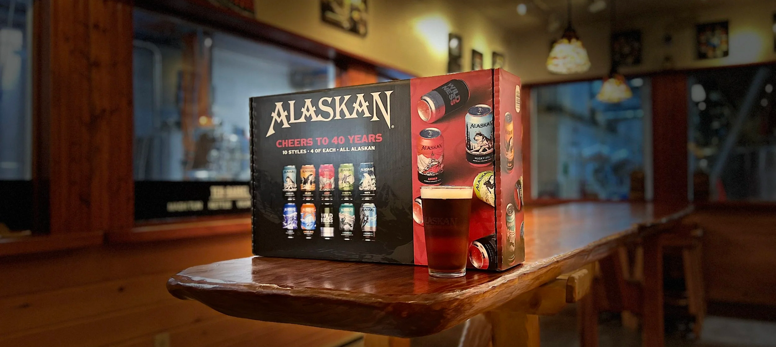 Alaskan Brewing 40th Anniversary 40 Pack
